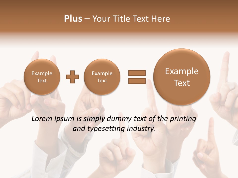 Voting Auction White PowerPoint Template