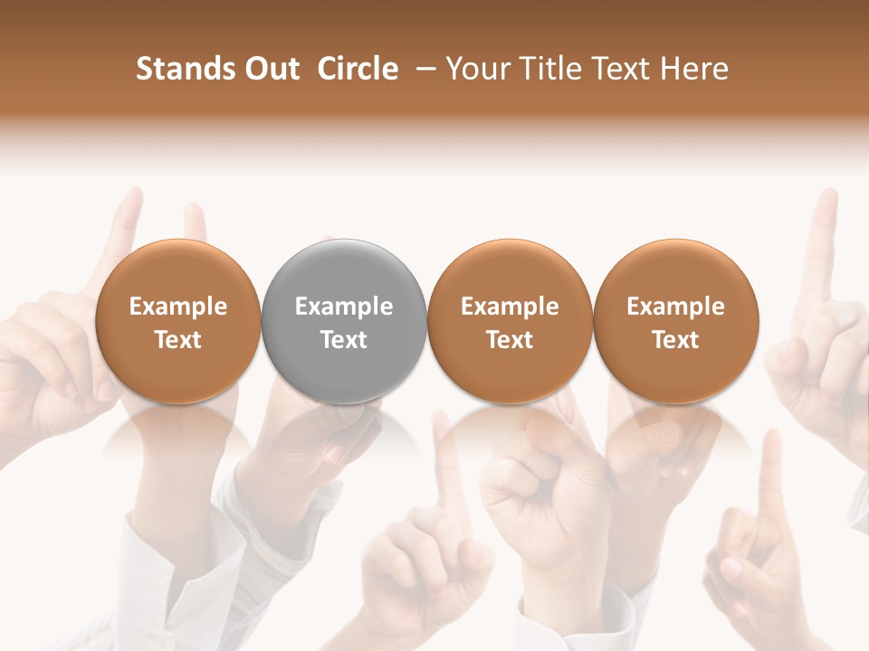Voting Auction White PowerPoint Template