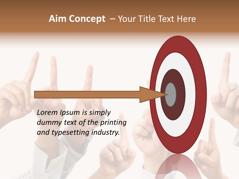 Voting Auction White PowerPoint Template