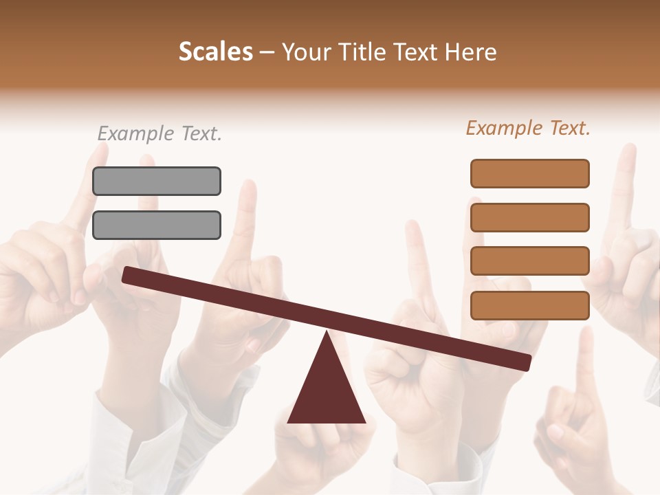 Voting Auction White PowerPoint Template