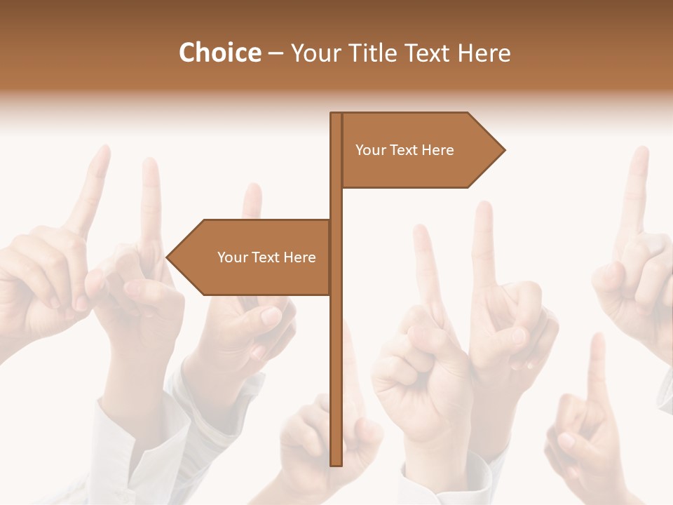 Voting Auction White PowerPoint Template
