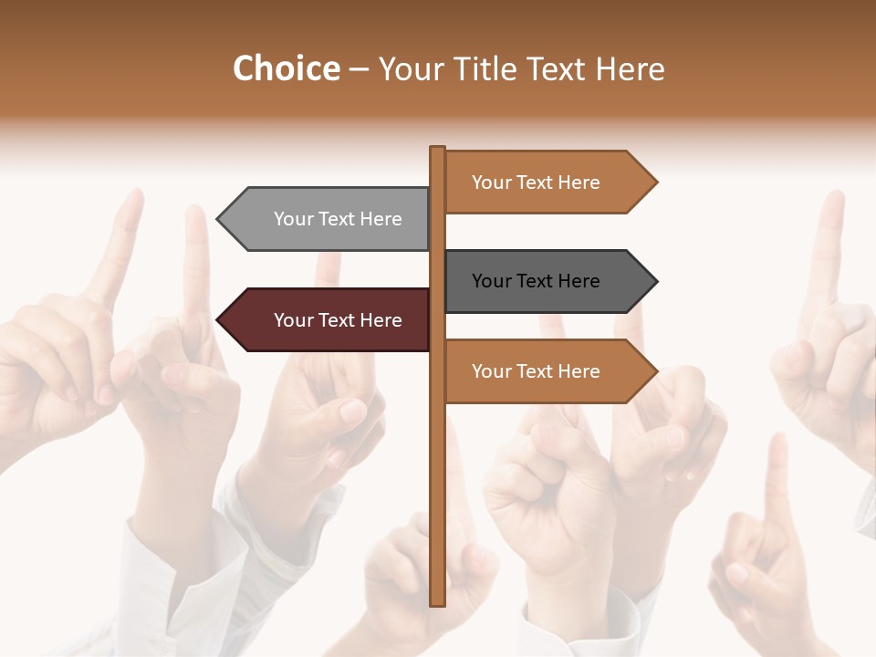 Voting Auction White PowerPoint Template