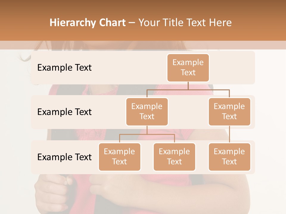 A Little Girl With A Backpack Is Smiling PowerPoint Template