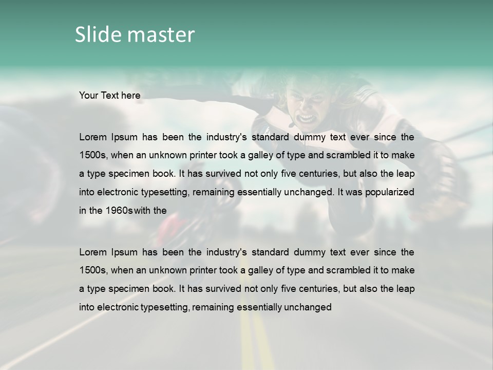 Facial Purebred Day PowerPoint Template