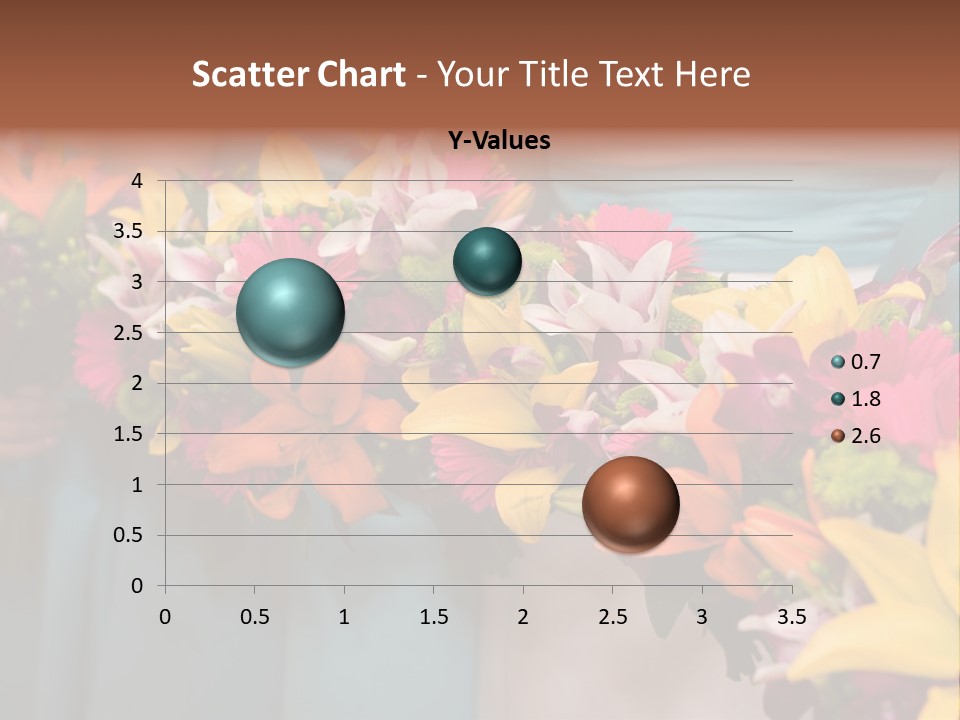 Bunches Petals Wedding PowerPoint Template