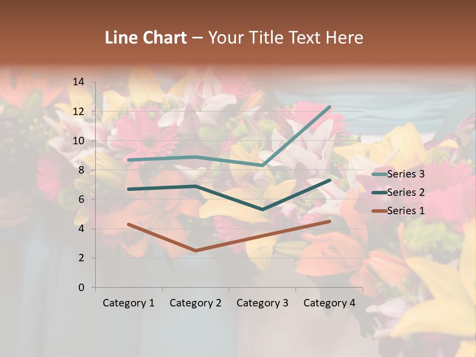 Bunches Petals Wedding PowerPoint Template