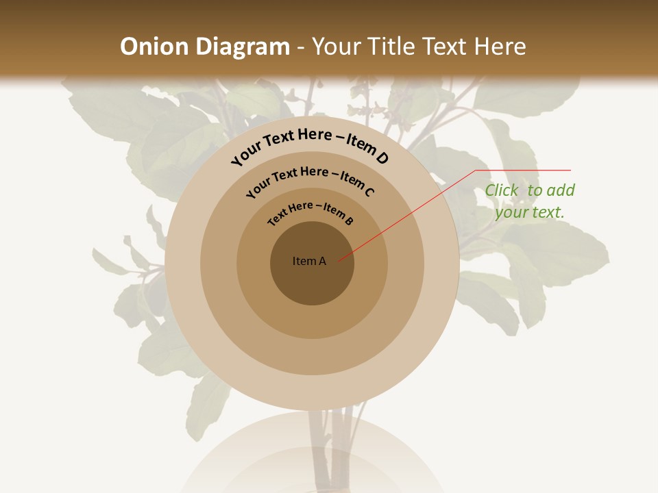 Ayurvedic Stem India PowerPoint Template