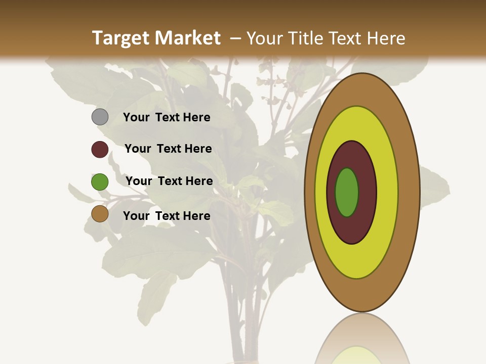 Ayurvedic Stem India PowerPoint Template