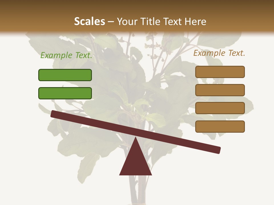 Ayurvedic Stem India PowerPoint Template