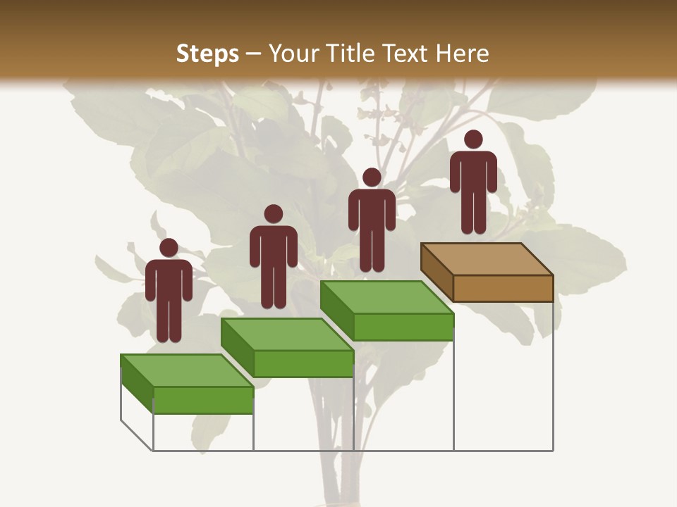 Ayurvedic Stem India PowerPoint Template