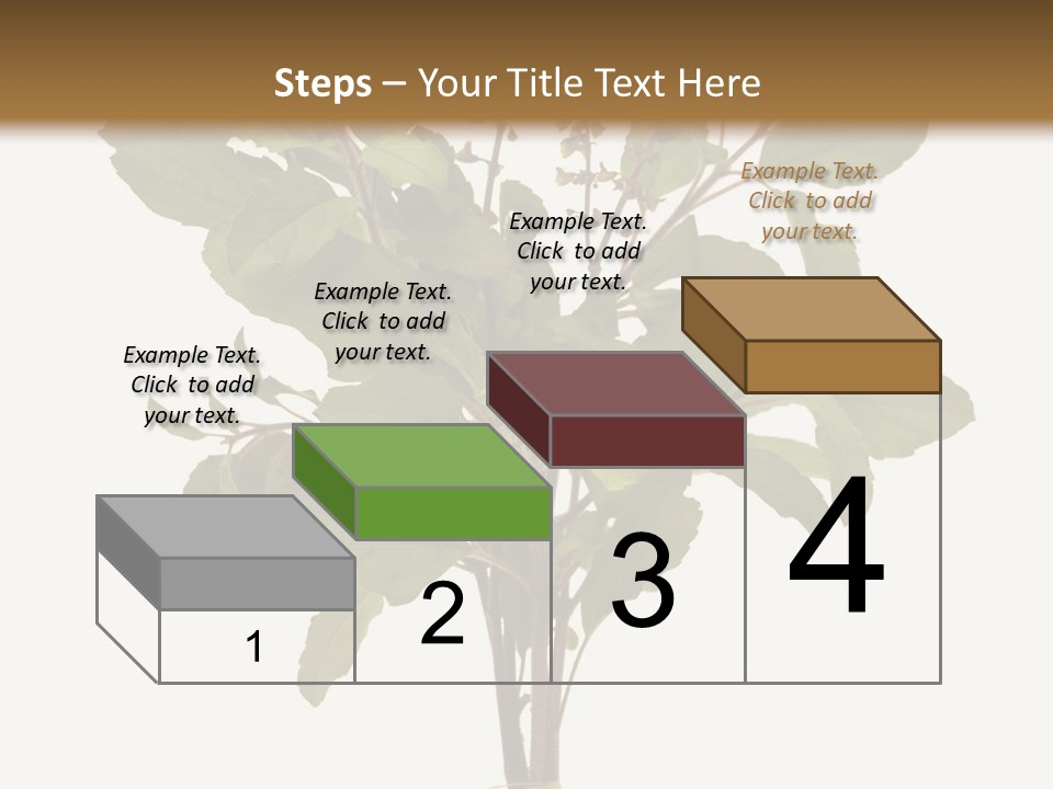 Ayurvedic Stem India PowerPoint Template