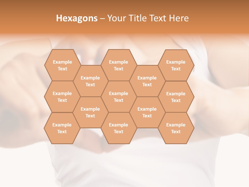 Focus Hand Fingers PowerPoint Template