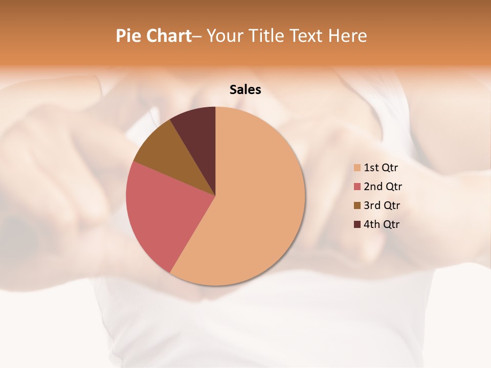 Focus Hand Fingers PowerPoint Template