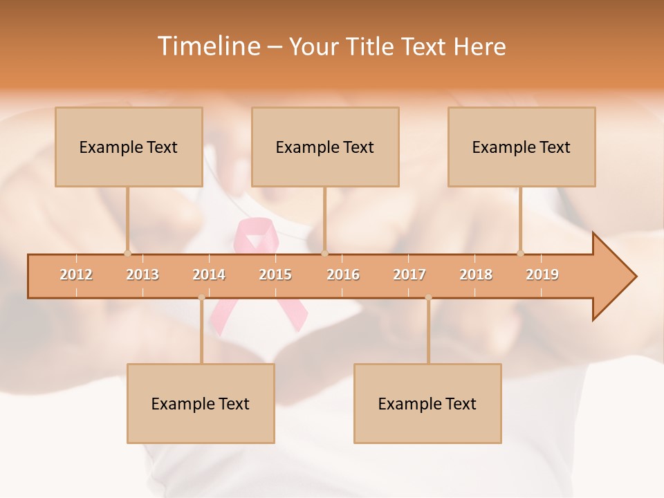 Focus Hand Fingers PowerPoint Template