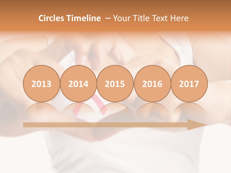 Focus Hand Fingers PowerPoint Template