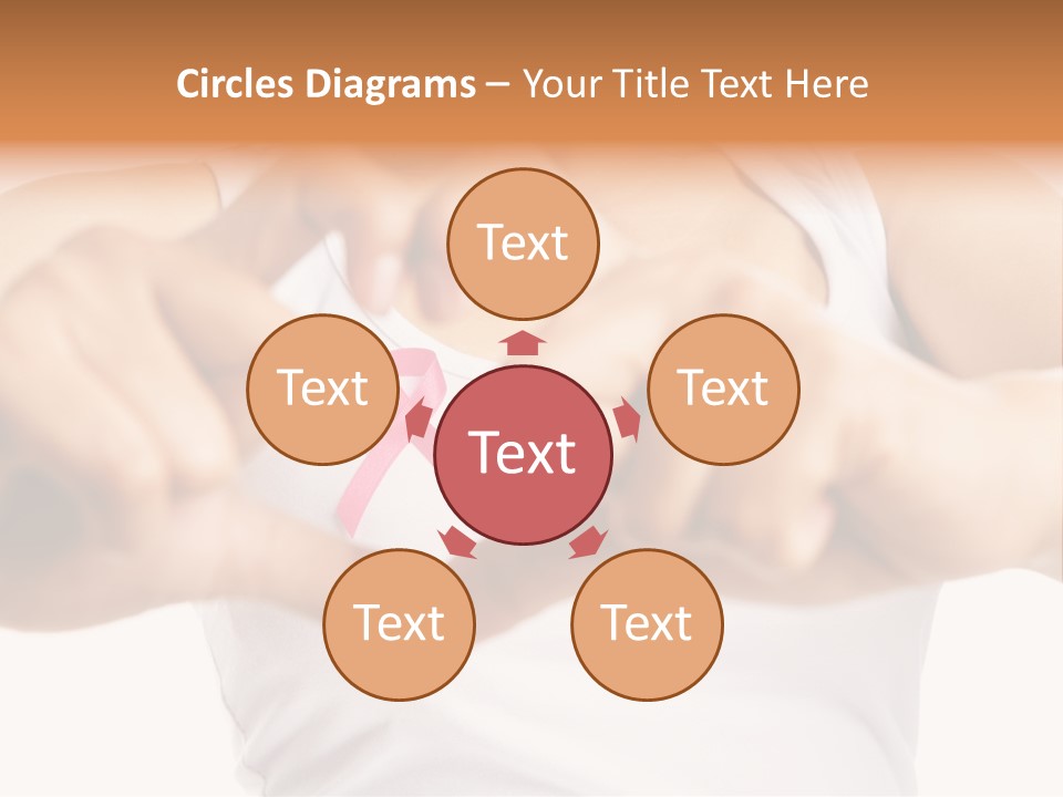 Focus Hand Fingers PowerPoint Template