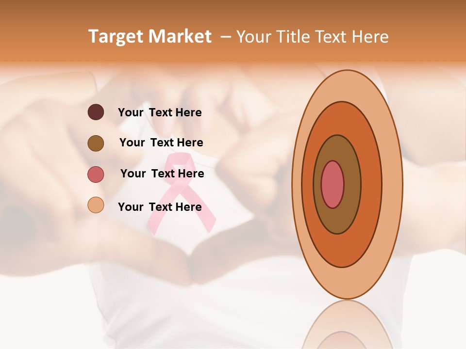 Focus Hand Fingers PowerPoint Template