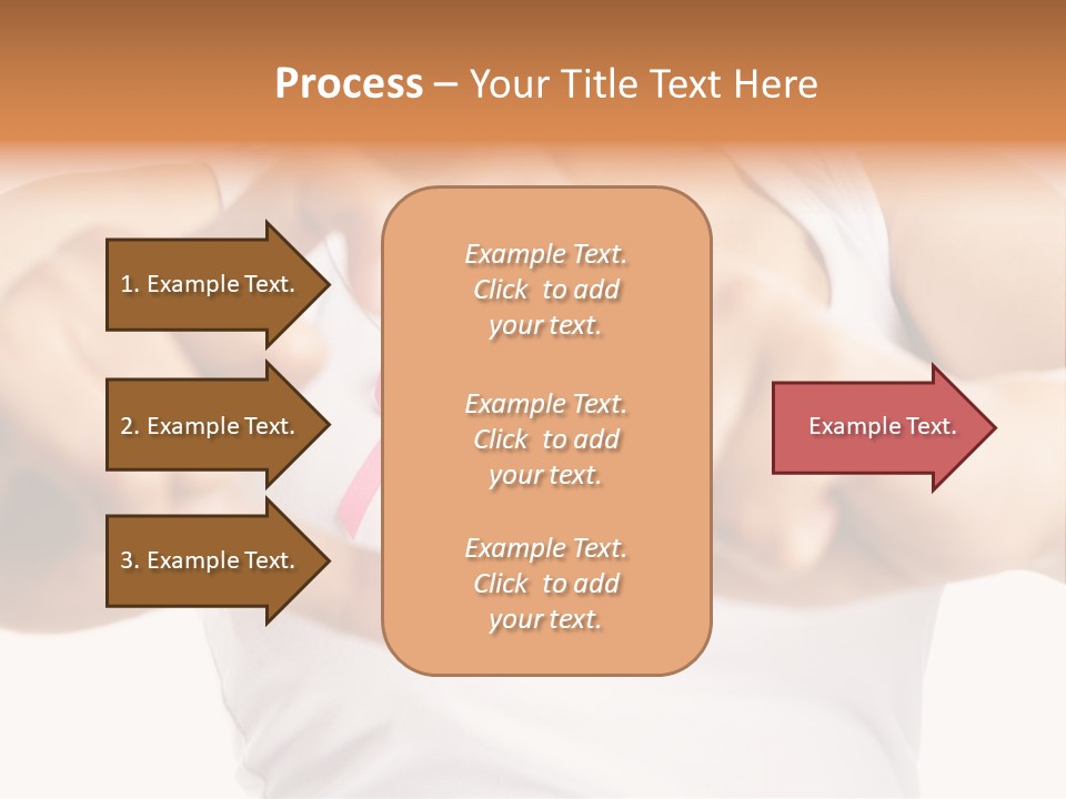 Focus Hand Fingers PowerPoint Template