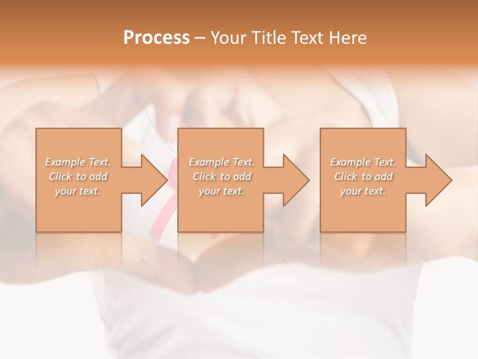 Focus Hand Fingers PowerPoint Template