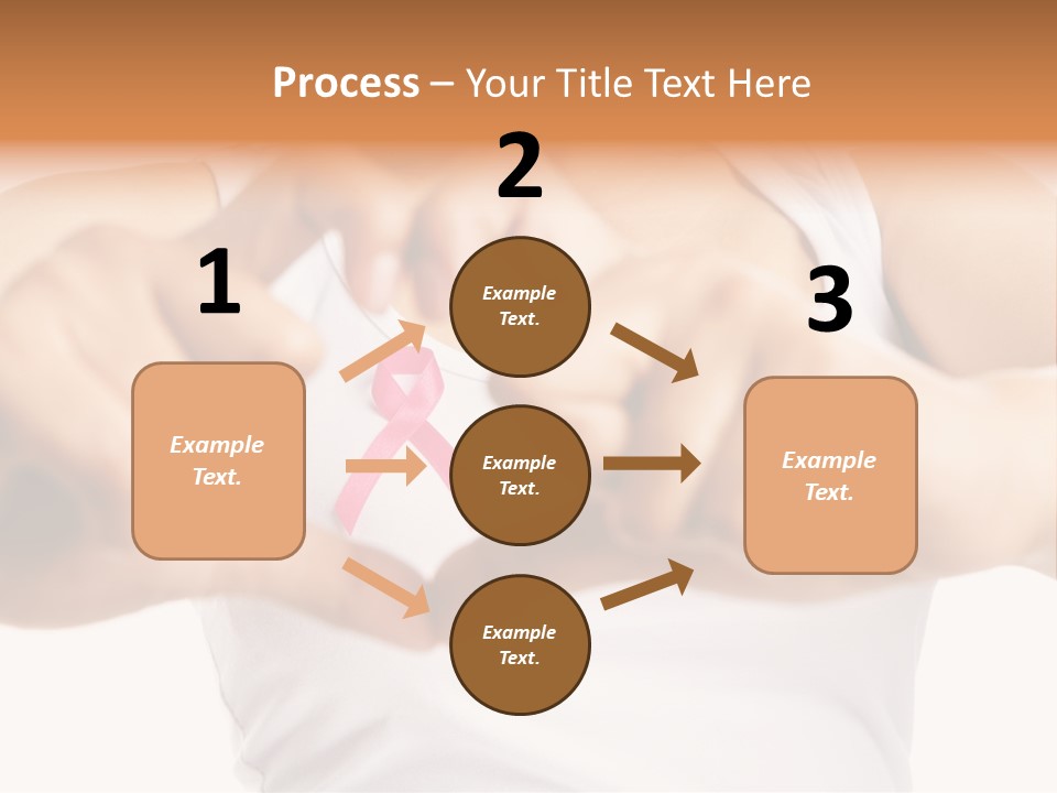 Focus Hand Fingers PowerPoint Template