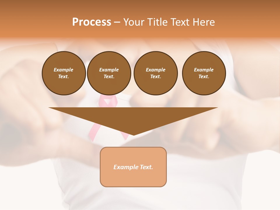 Focus Hand Fingers PowerPoint Template