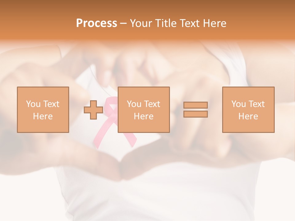 Focus Hand Fingers PowerPoint Template