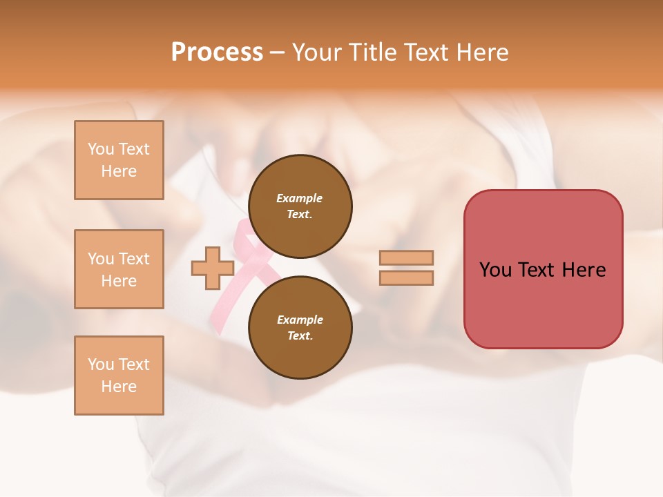 Focus Hand Fingers PowerPoint Template