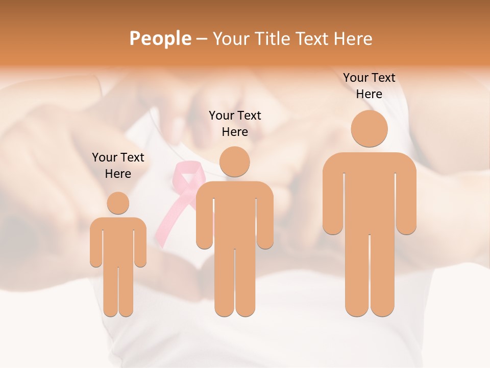 Focus Hand Fingers PowerPoint Template