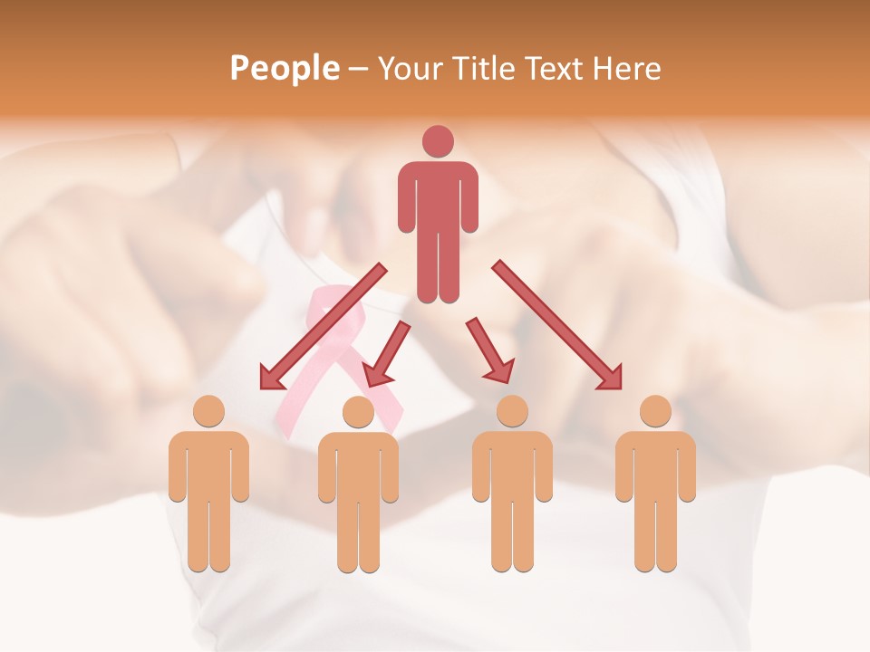 Focus Hand Fingers PowerPoint Template