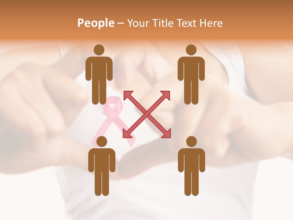 Focus Hand Fingers PowerPoint Template