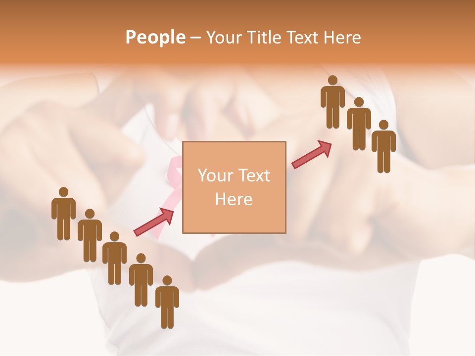 Focus Hand Fingers PowerPoint Template