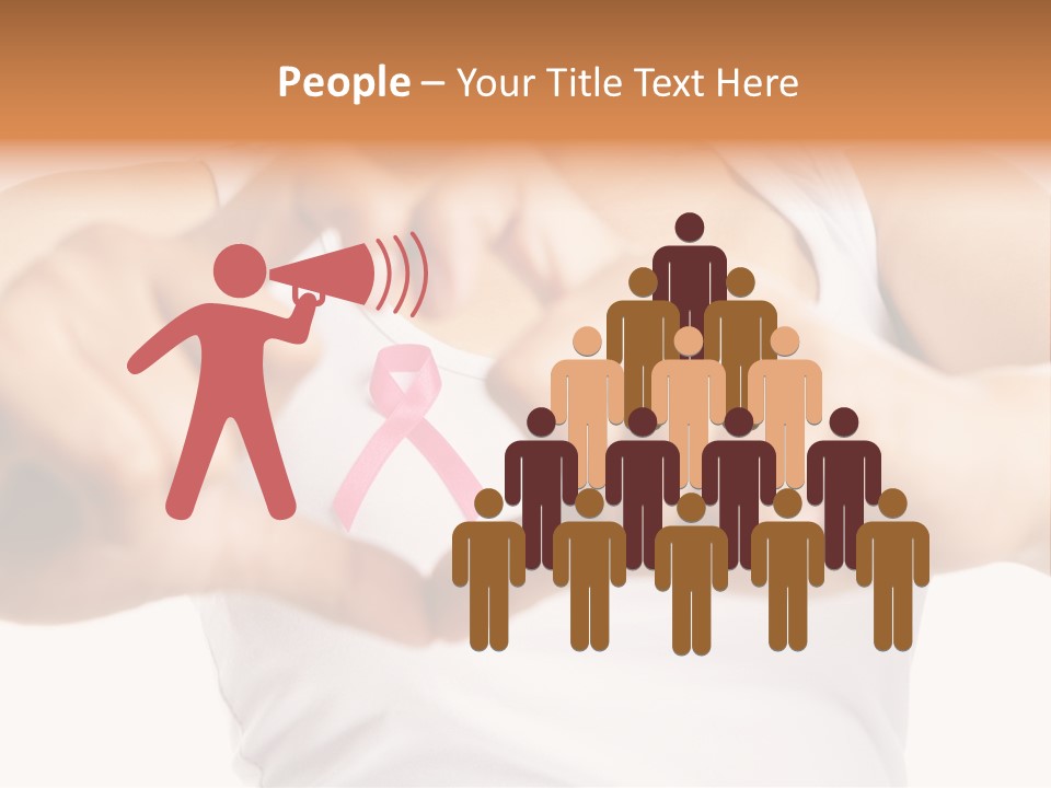 Focus Hand Fingers PowerPoint Template