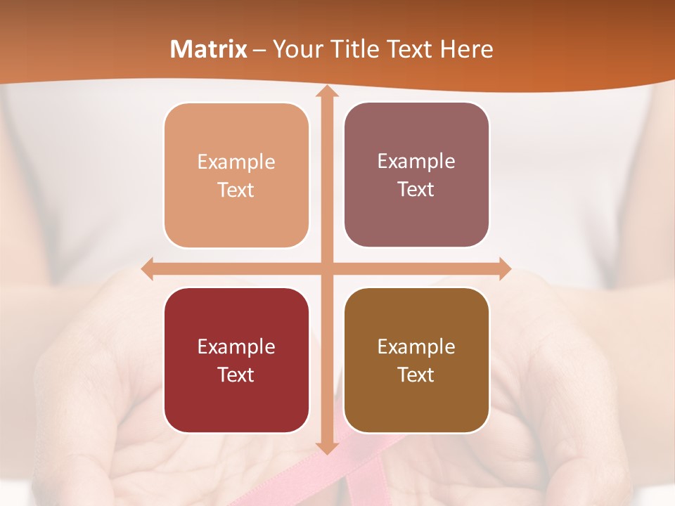 White Health Female PowerPoint Template