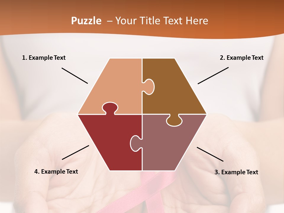 White Health Female PowerPoint Template