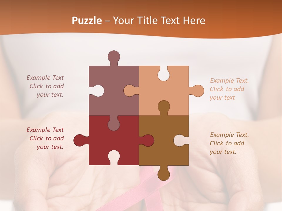 White Health Female PowerPoint Template