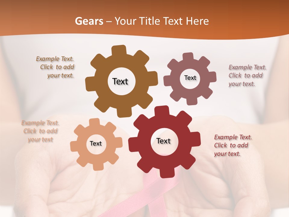 White Health Female PowerPoint Template