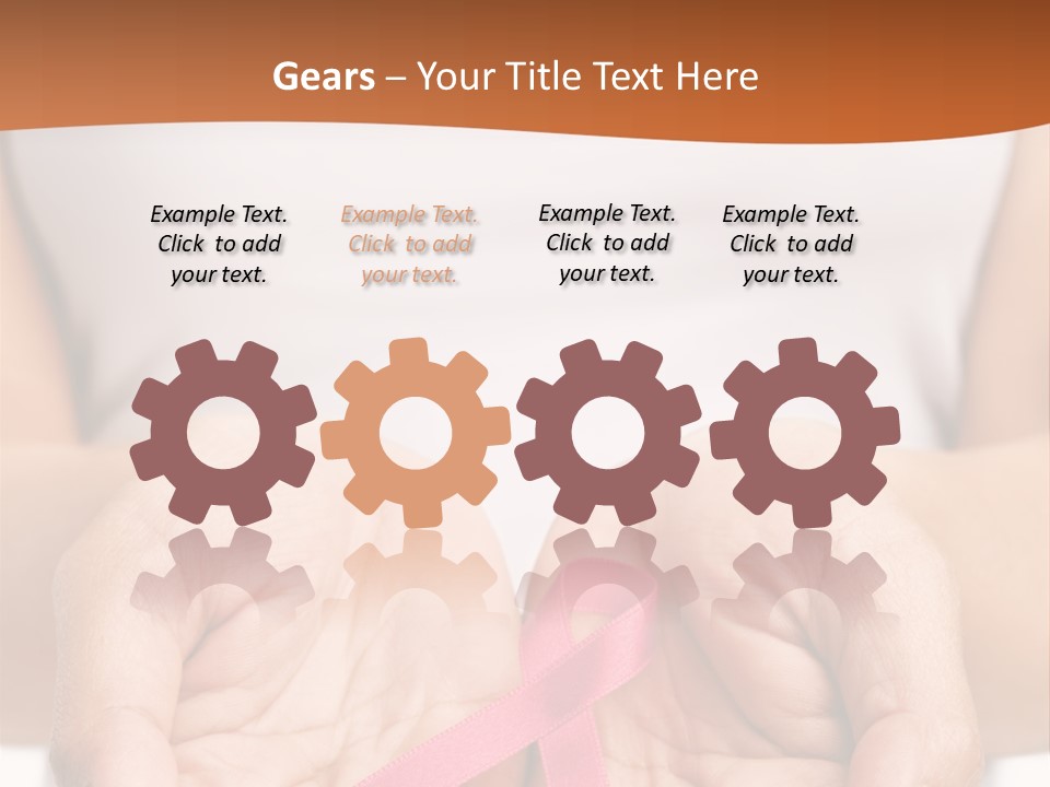 White Health Female PowerPoint Template