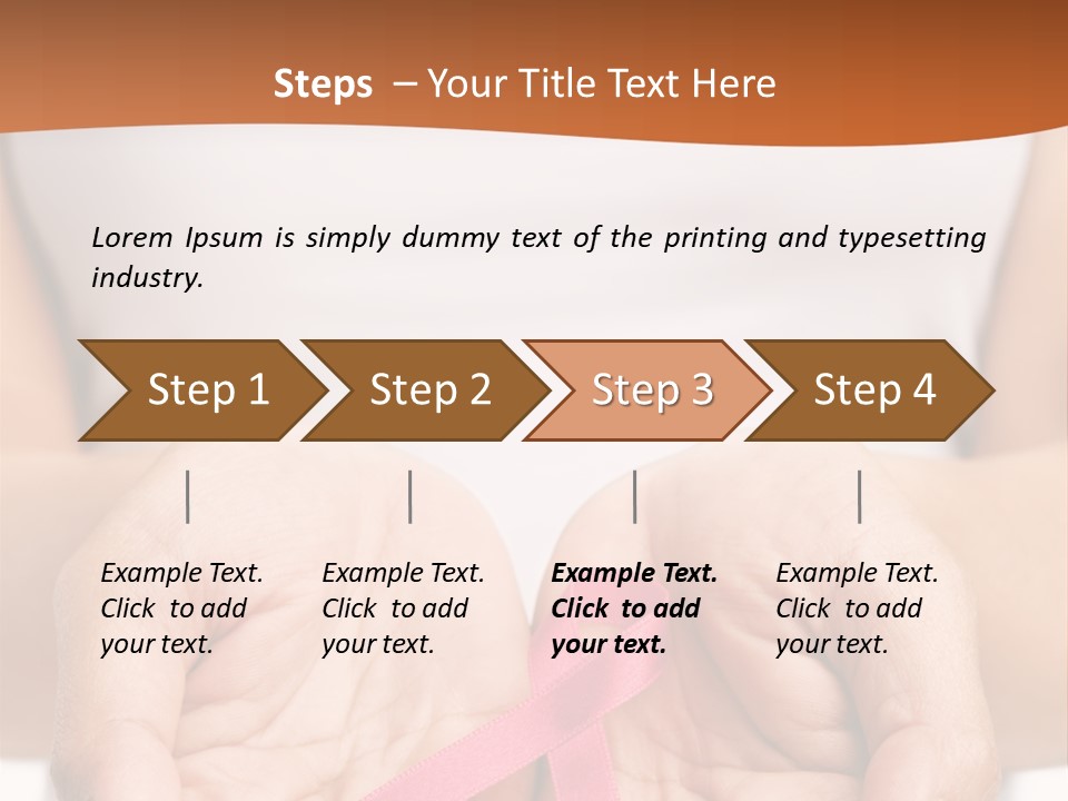 White Health Female PowerPoint Template