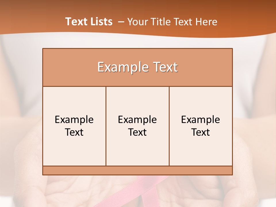 White Health Female PowerPoint Template