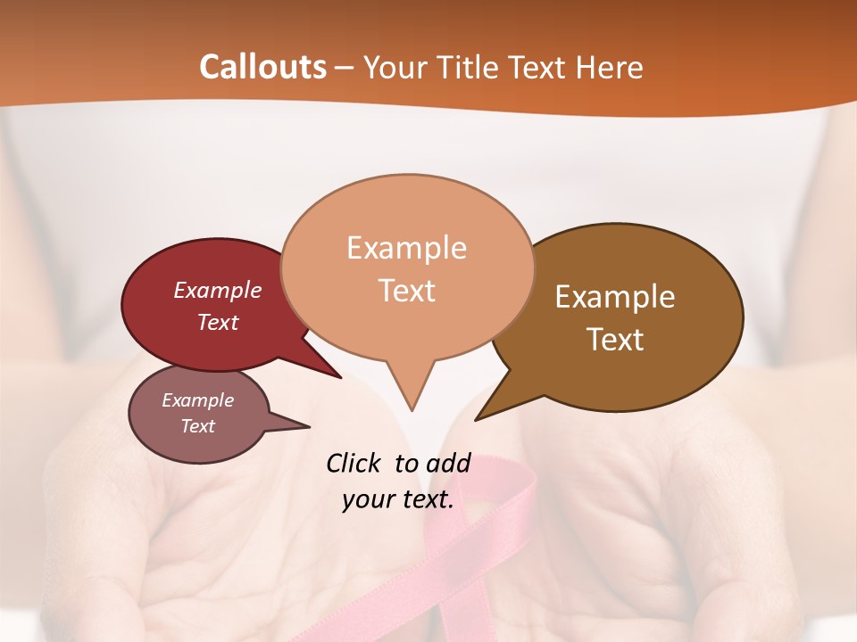 White Health Female PowerPoint Template