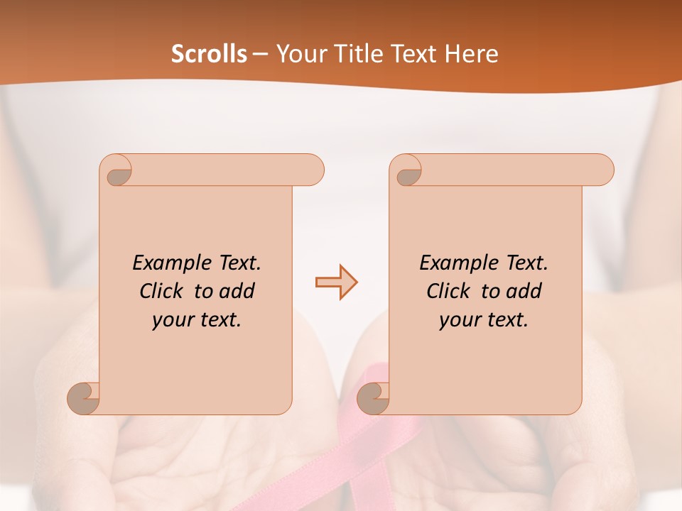 White Health Female PowerPoint Template