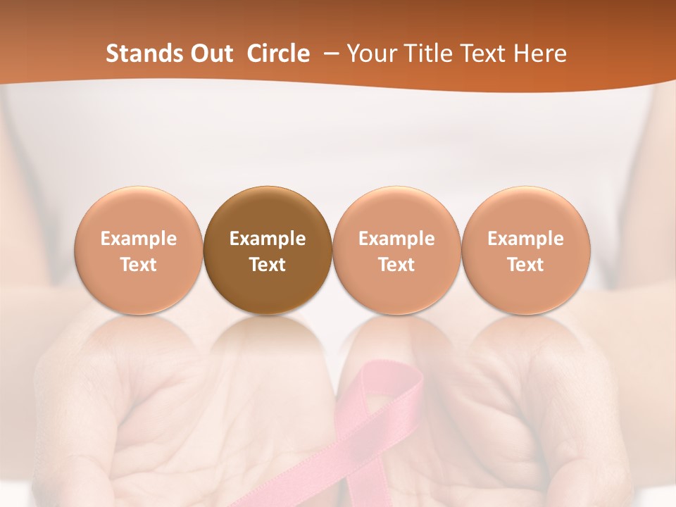White Health Female PowerPoint Template