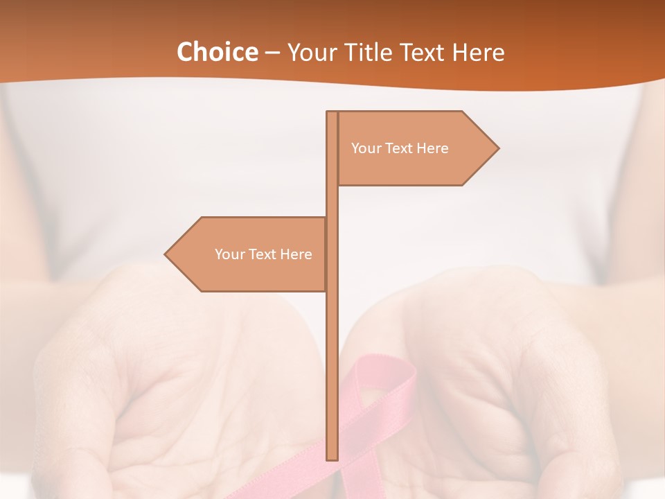 White Health Female PowerPoint Template