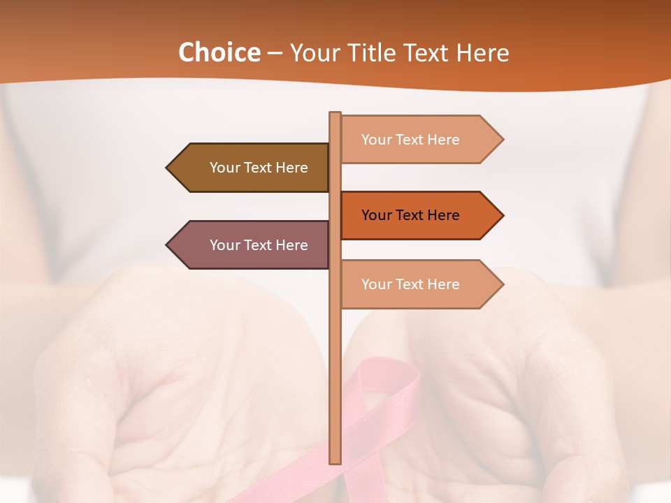 White Health Female PowerPoint Template