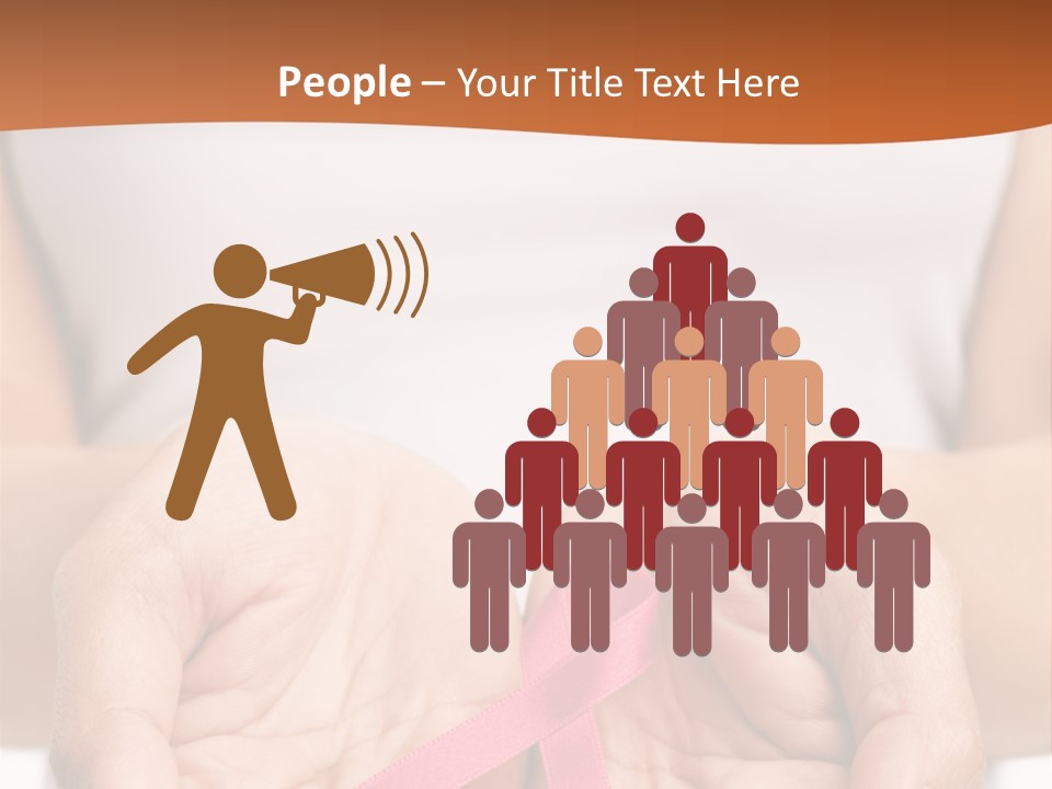 White Health Female PowerPoint Template