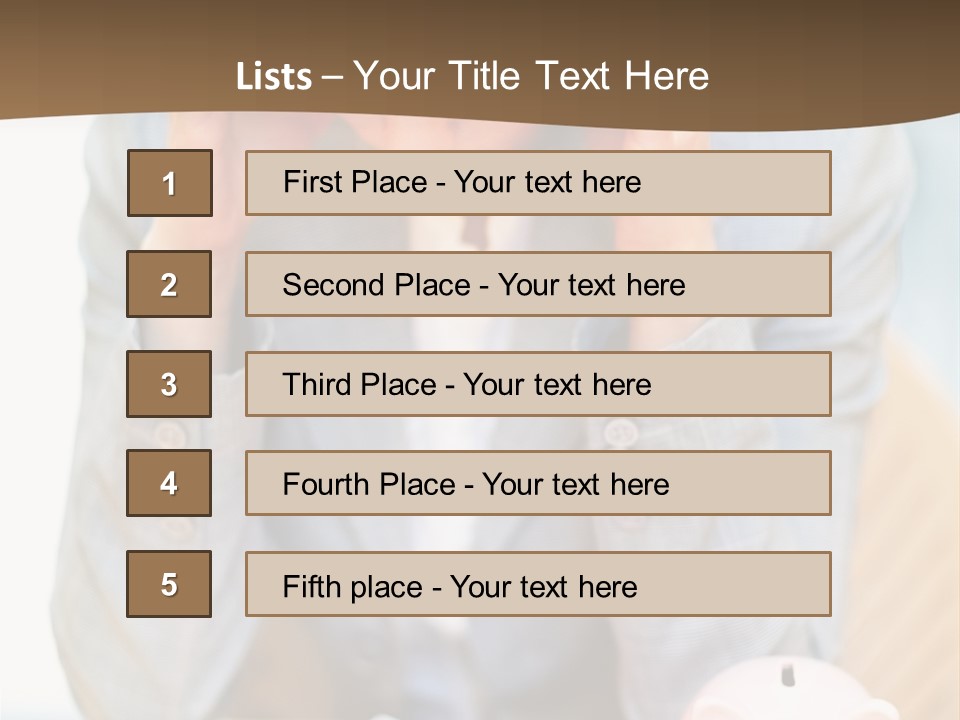 Transport Sign Red PowerPoint Template