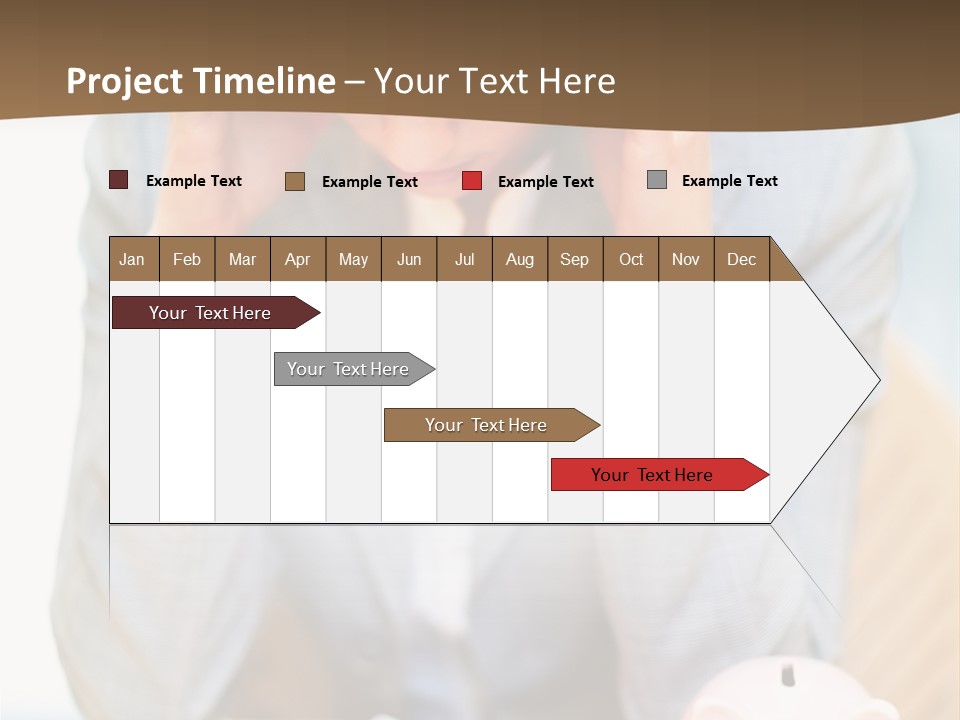Transport Sign Red PowerPoint Template