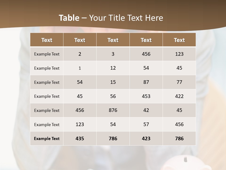Transport Sign Red PowerPoint Template