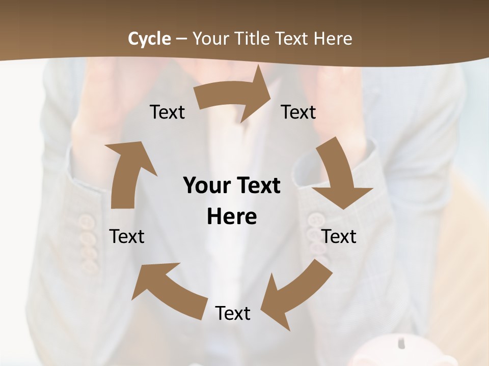 Transport Sign Red PowerPoint Template