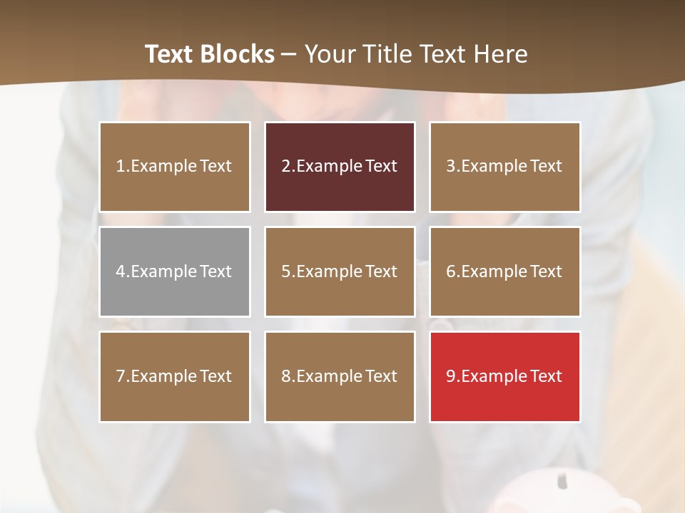 Transport Sign Red PowerPoint Template